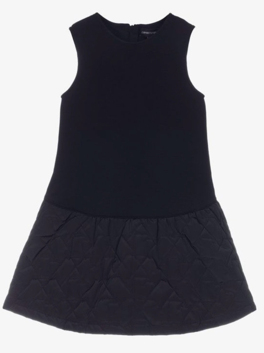 Emporio Armani Junior/Kids Girls Quilted Dress, Navy, 10A
